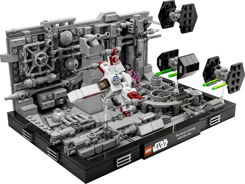 LEGO Star Wars 75329 Death Star Trench Run Diorama set