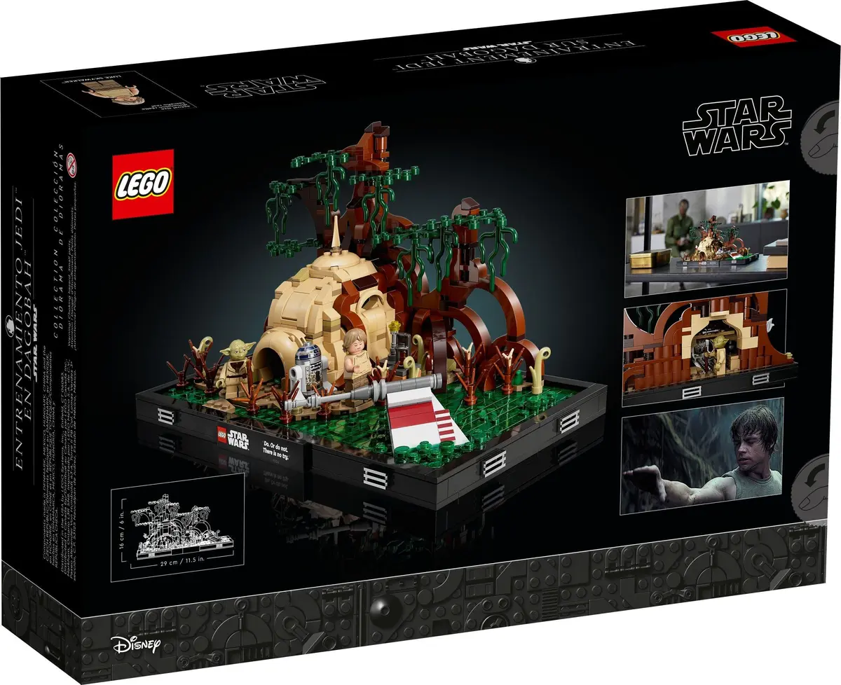 LEGO Star Wars 75330 Dagobah Jedi Training Diorama set, image 7