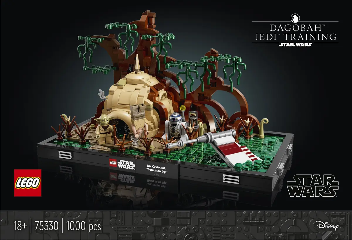 LEGO Star Wars 75330 Dagobah Jedi Training Diorama set, image 11