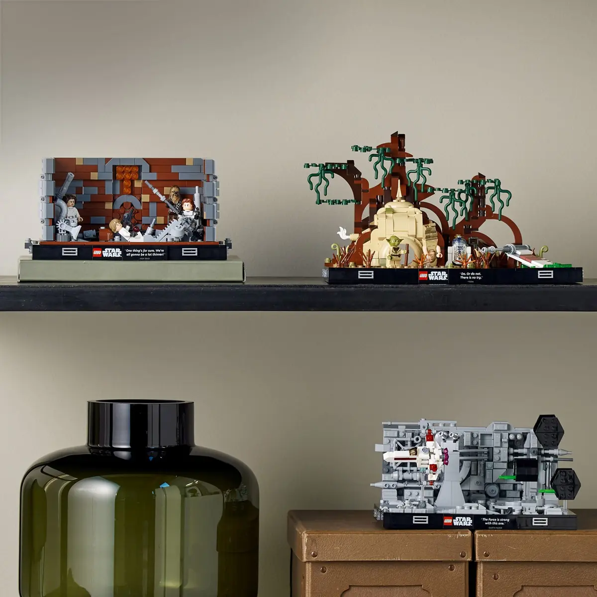 LEGO Star Wars 75330 Dagobah Jedi Training Diorama set, image 10