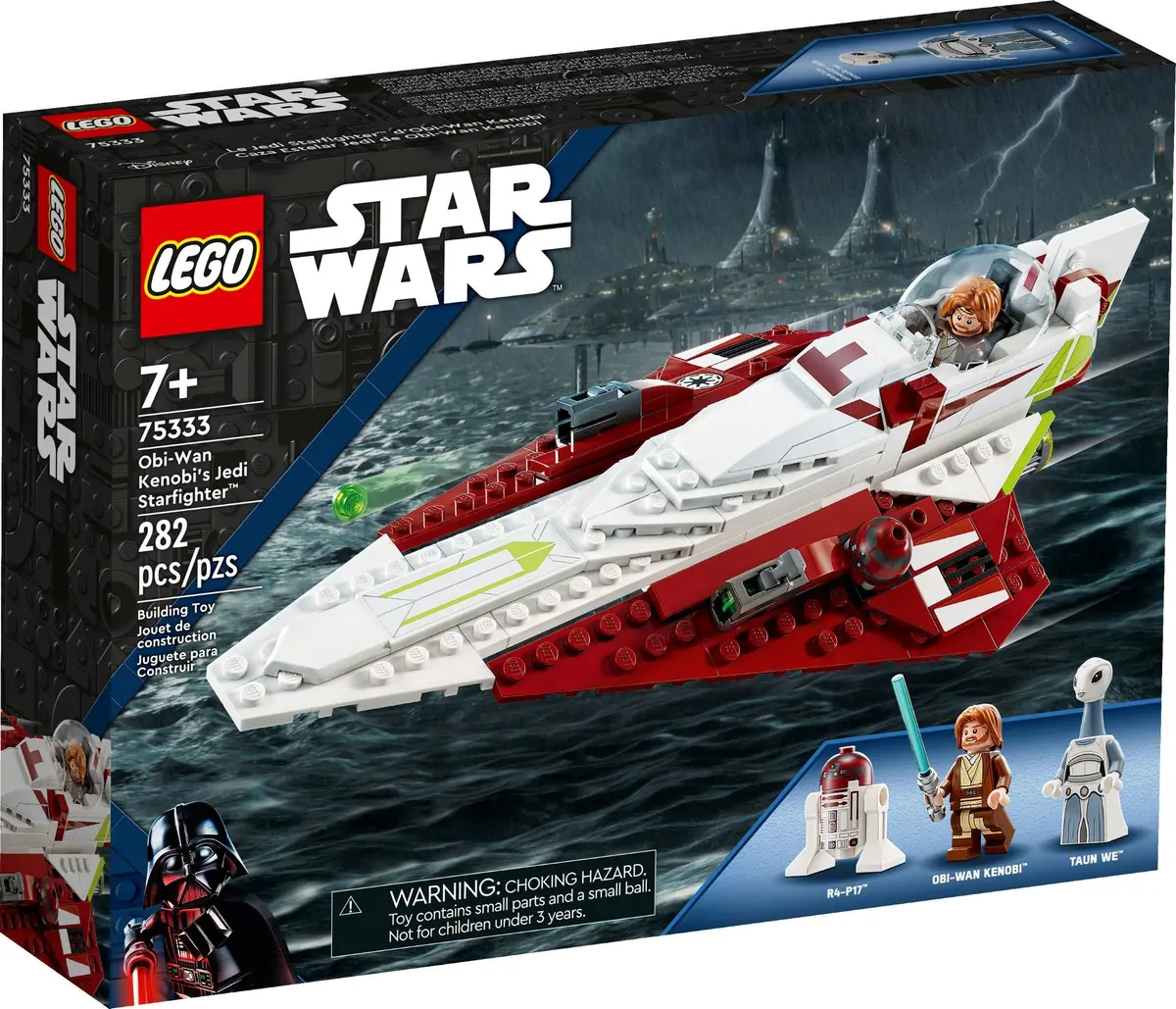 LEGO Star Wars 75333 Obi-Wan Kenobi's Jedi Starfighter set, image 2