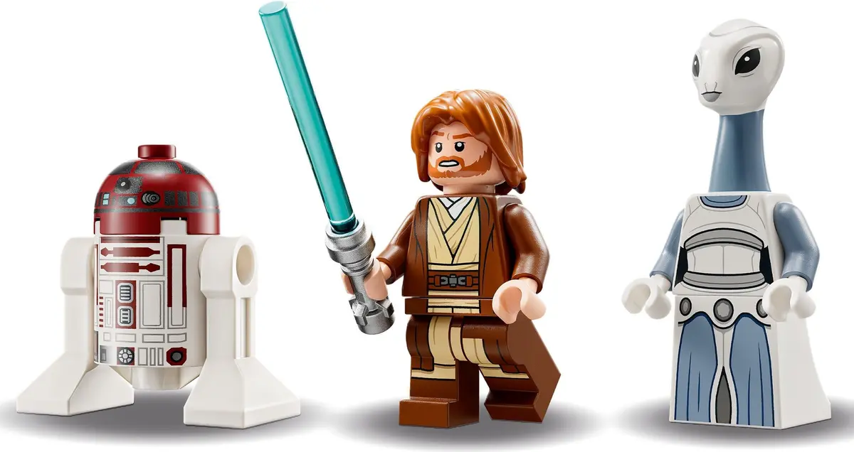 LEGO Star Wars 75333 Obi-Wan Kenobi's Jedi Starfighter set, image 4