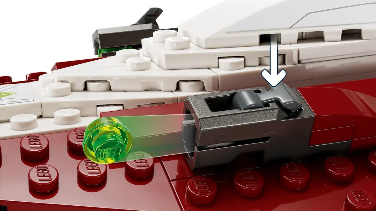 LEGO Star Wars 75333 Obi-Wan Kenobi's Jedi Starfighter set, image 6
