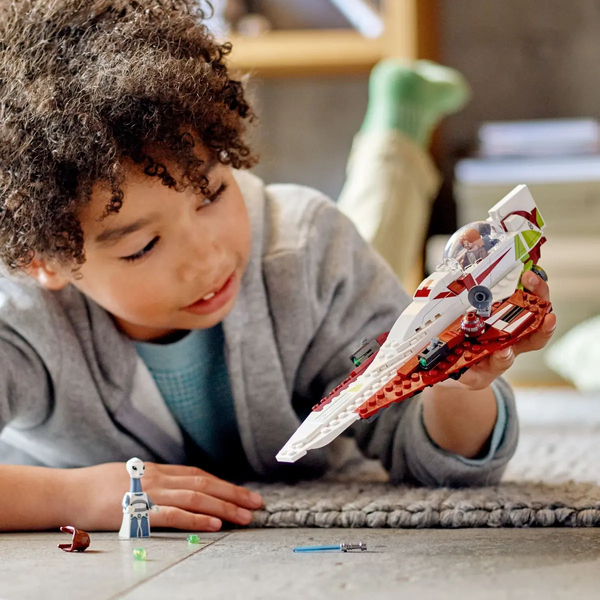 LEGO Star Wars 75333 Obi-Wan Kenobi's Jedi Starfighter set, image 8