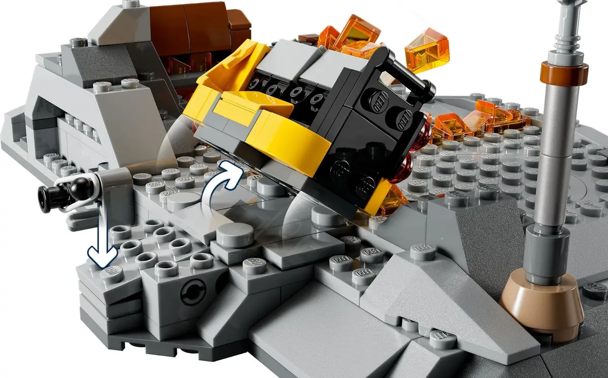 LEGO Star Wars 75334 Obi-Wan Kenobi vs. Darth Vader set, image 6
