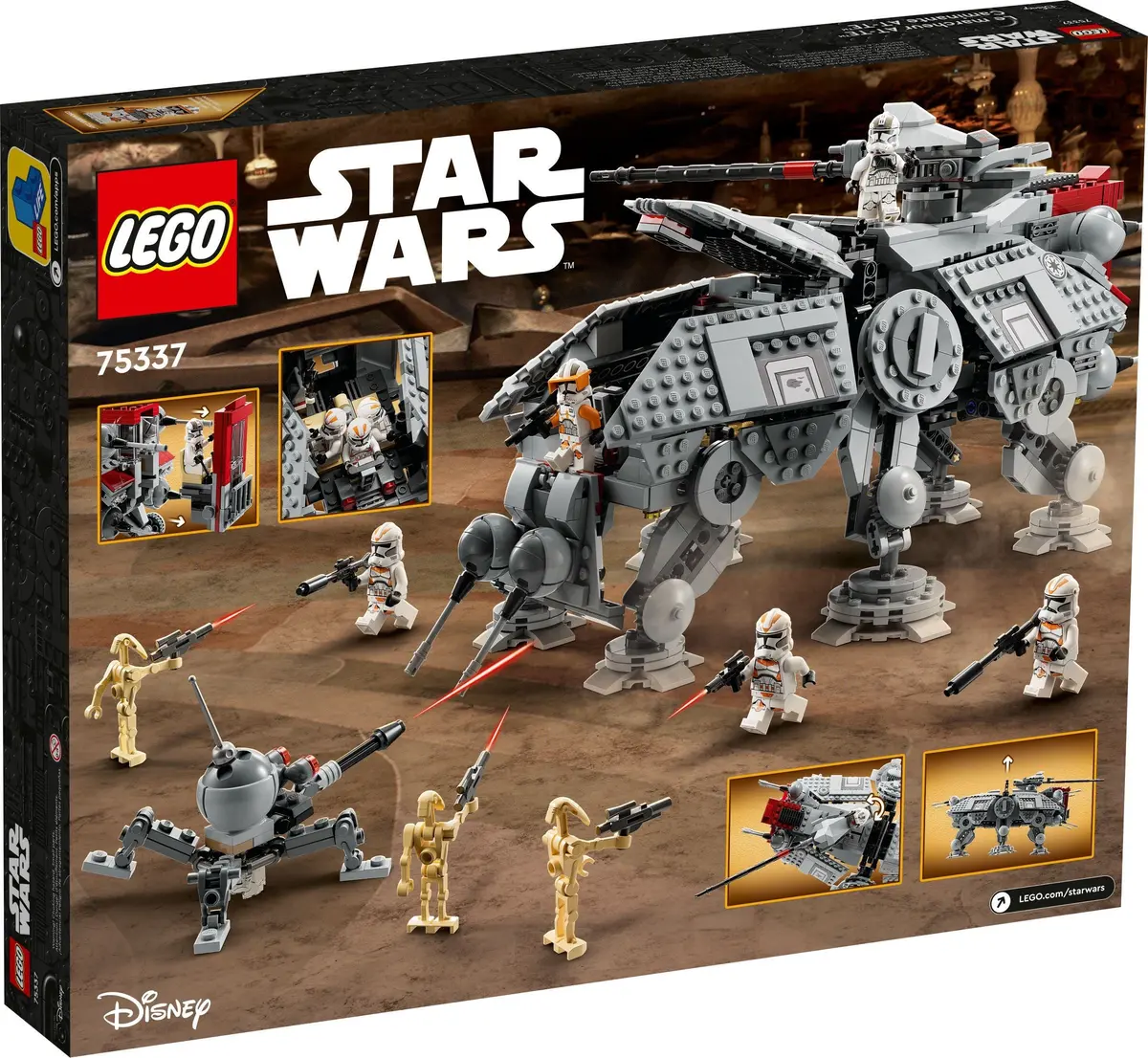 LEGO Star Wars 75337 AT-TE Walker set, image 9