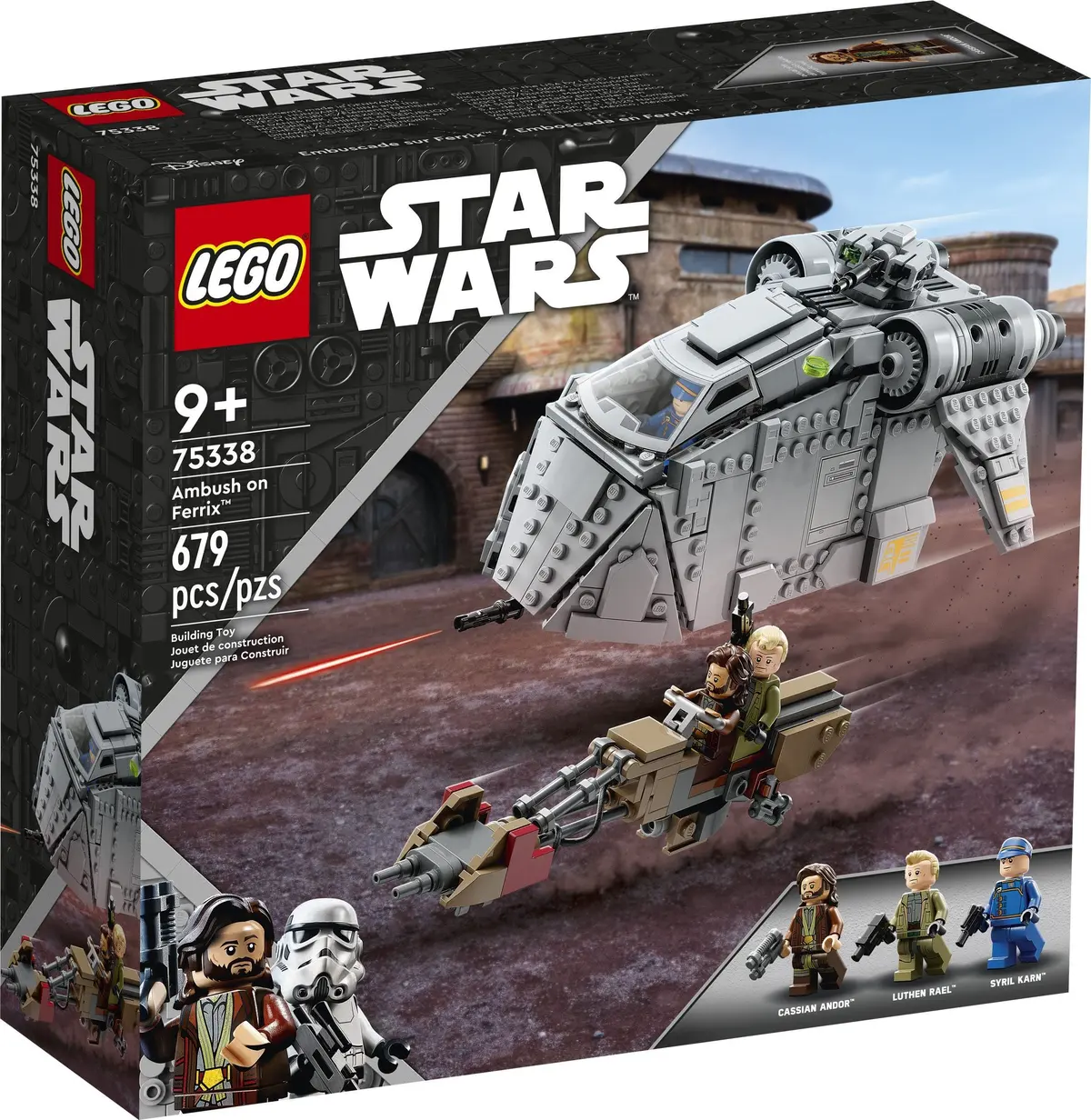 LEGO Star Wars 75338 Ambush on Ferrix set, image 2