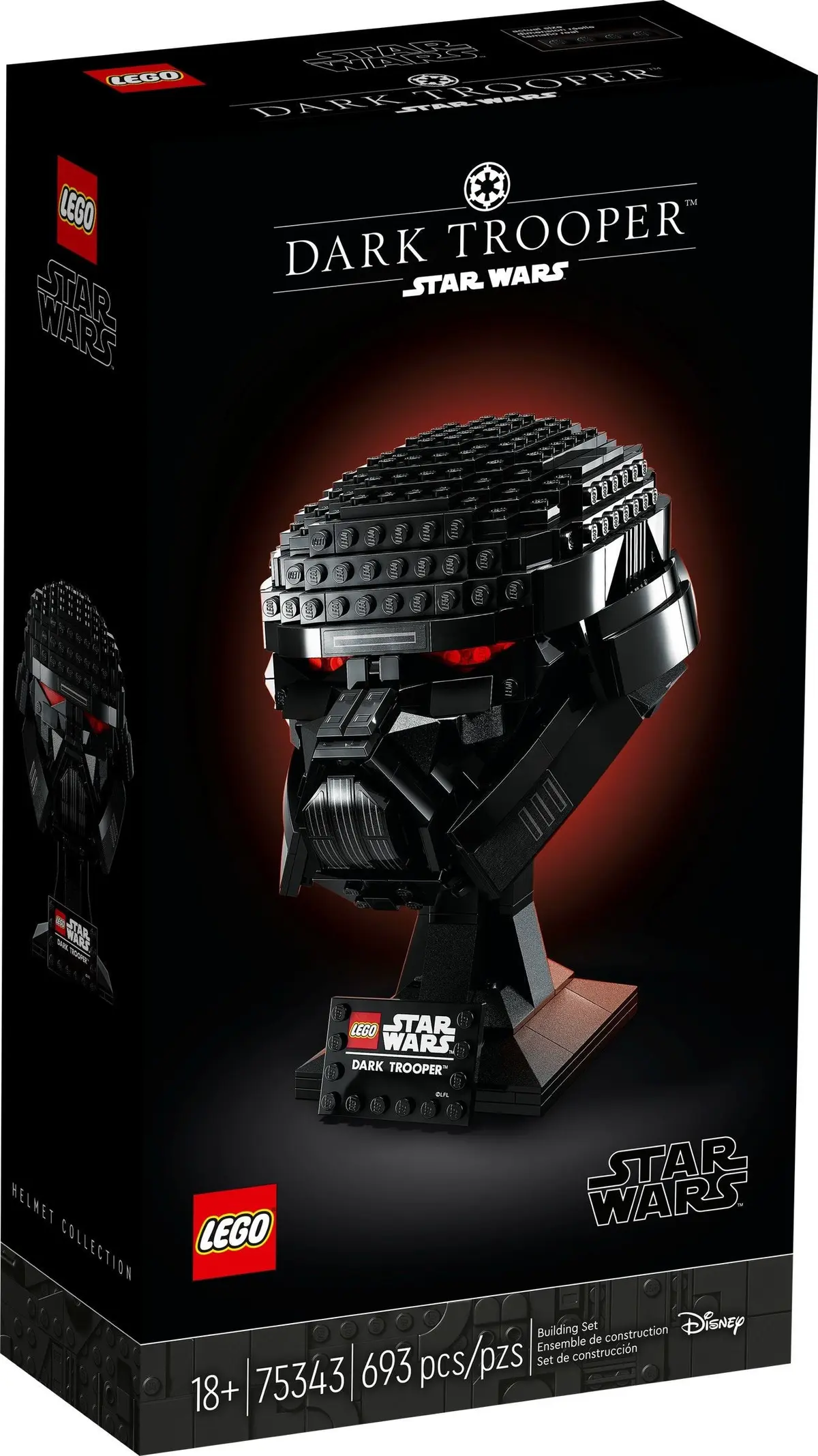 LEGO Star Wars 75343 Dark Trooper Helmet set, image 2