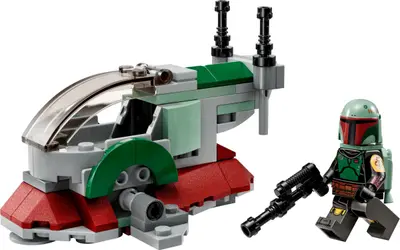 LEGO Star Wars 75344 Boba Fett's Starship Microfighter set