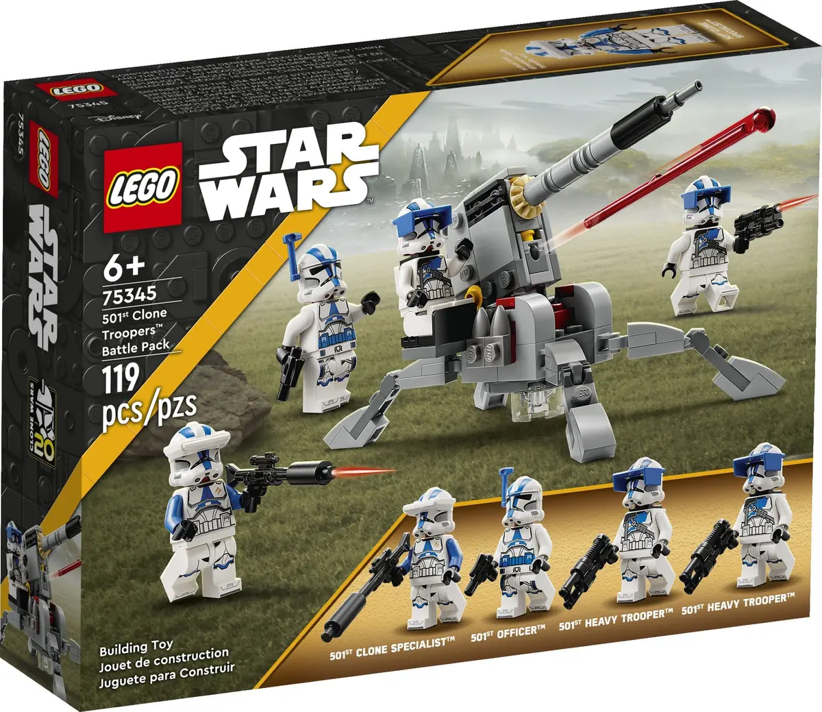 LEGO Star Wars 75345 501st Clone Troopers Battle Pack set, image 2