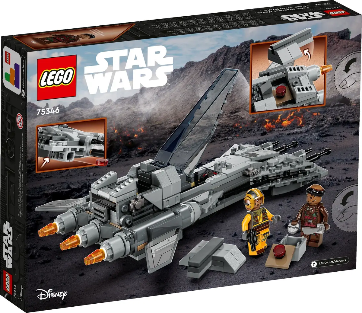 LEGO Star Wars 75346 Pirate Snub Fighter set, image 7