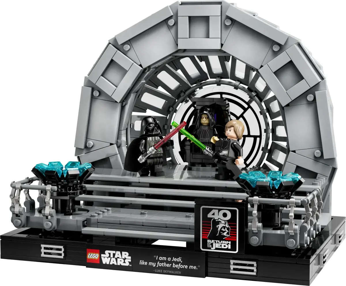 LEGO Star Wars 75352 Emperor's Throne Room Diorama set