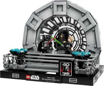LEGO Star Wars 75352 Emperor's Throne Room Diorama set