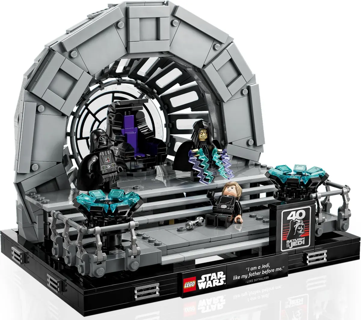 LEGO Star Wars 75352 Emperor's Throne Room Diorama set, image 3