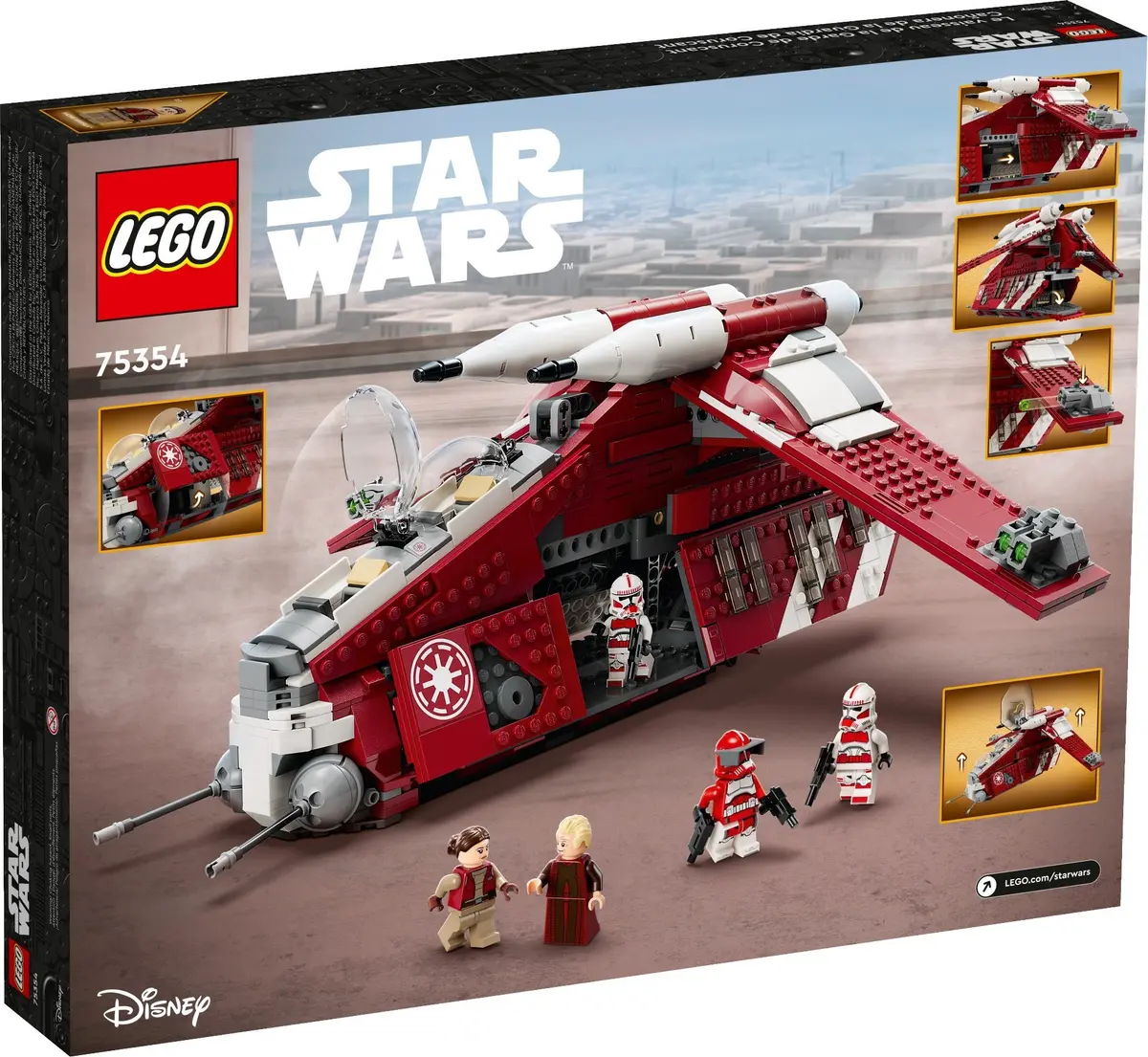 LEGO Star Wars 75354 Coruscant Guard Gunship set, image 13