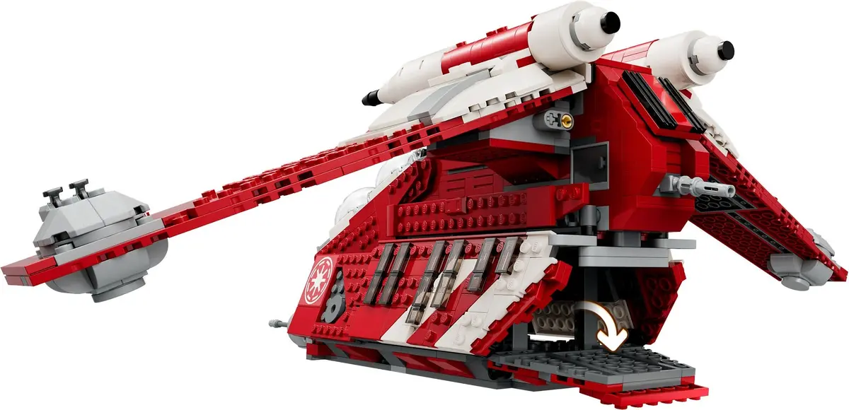 LEGO Star Wars 75354 Coruscant Guard Gunship set, image 9