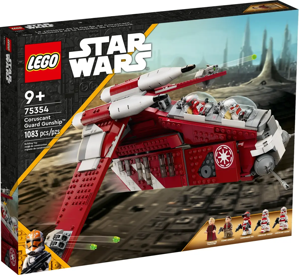 LEGO Star Wars 75354 Coruscant Guard Gunship set, image 2