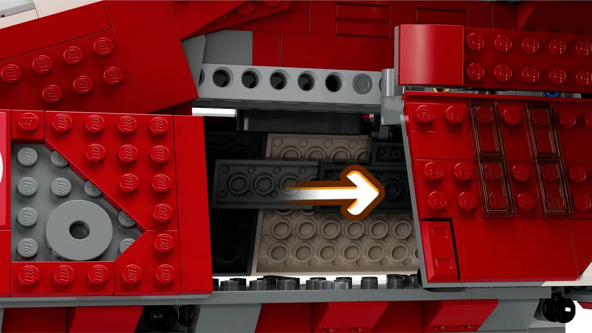 LEGO Star Wars 75354 Coruscant Guard Gunship set, image 11