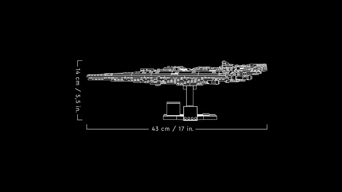 LEGO Star Wars 75356 Executor Super Star Destroyer set, image 6