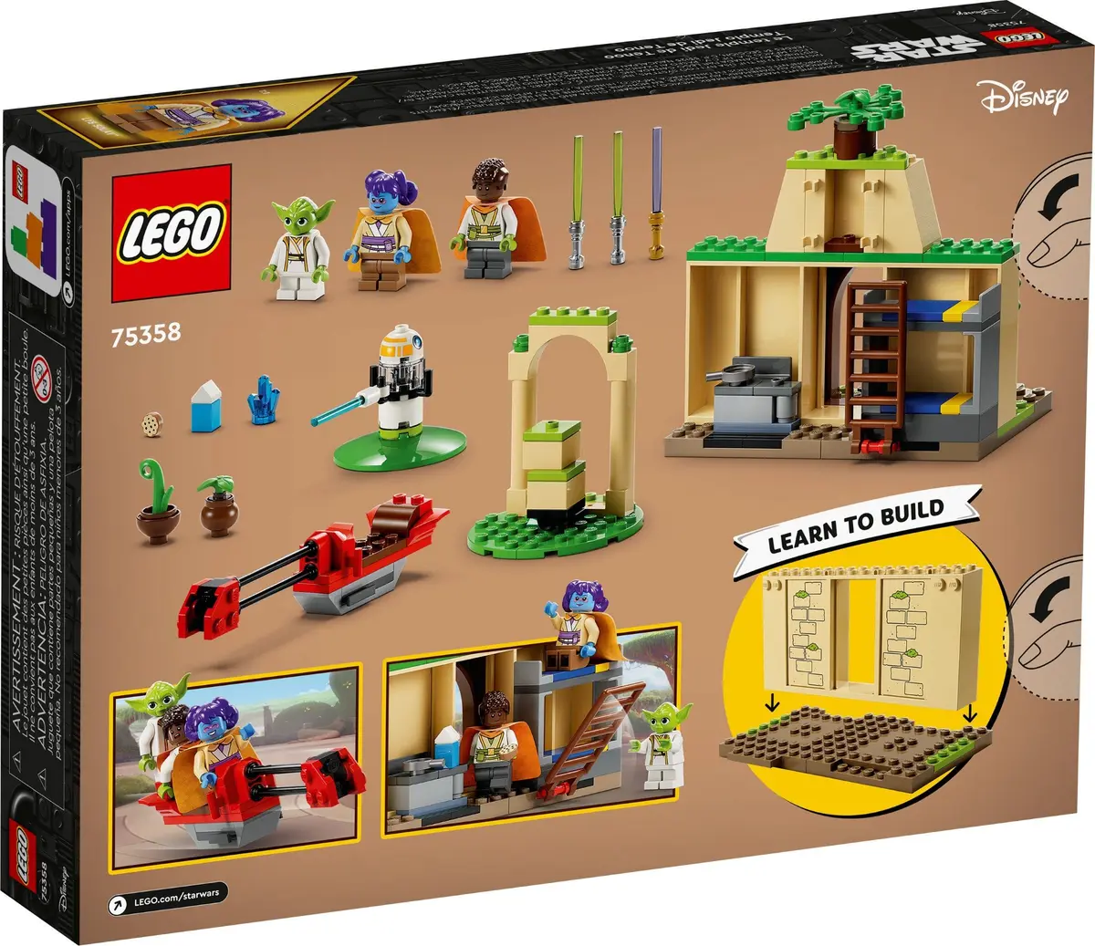 LEGO Star Wars 75358 Tenoo Jedi Temple set, image 7