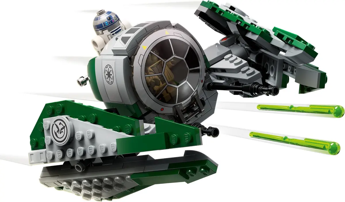 LEGO Star Wars 75360 Yoda's Jedi Starfighter set, image 3