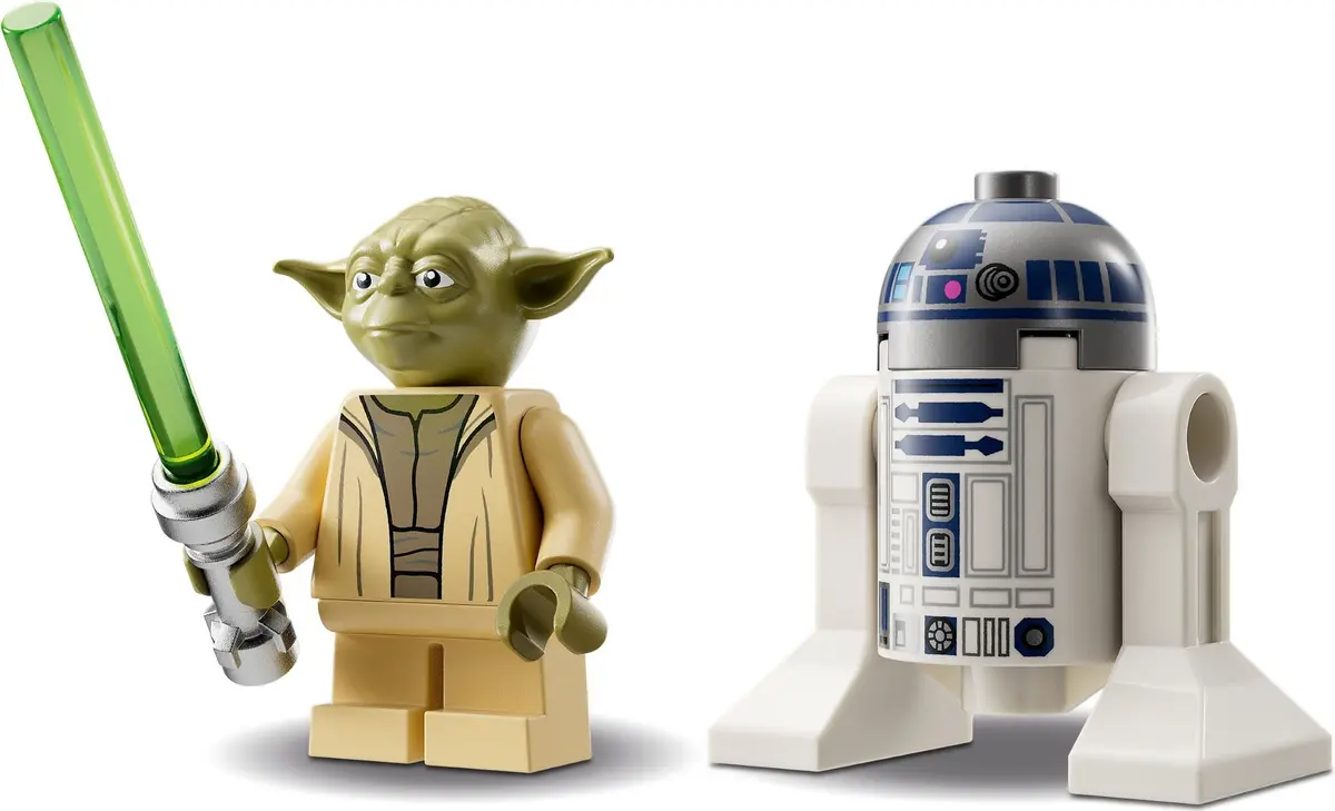 LEGO Star Wars 75360 Yoda's Jedi Starfighter set, image 6
