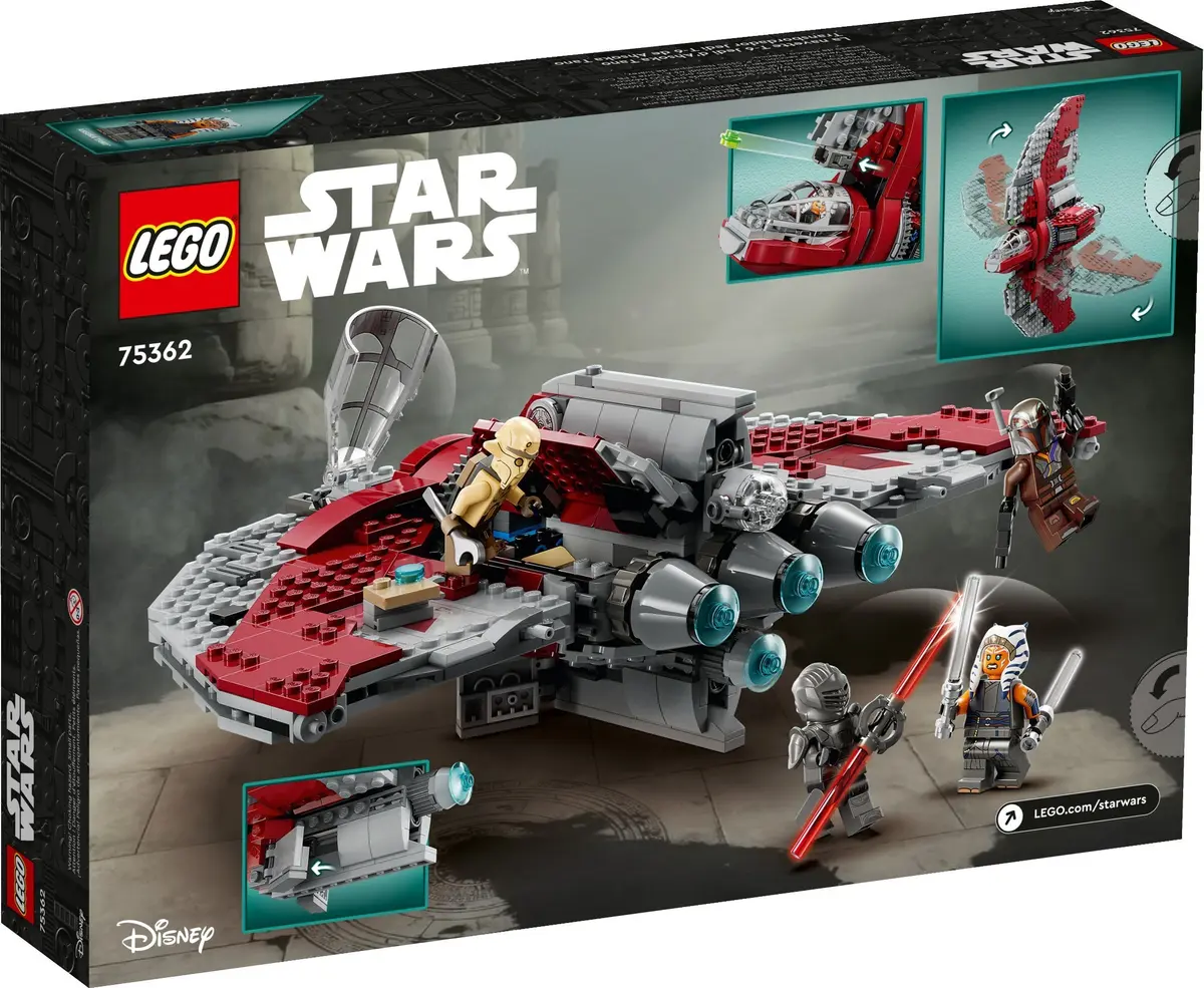 LEGO Star Wars 75362 Ahsoka Tano's T-6 Jedi Shuttle set, image 7