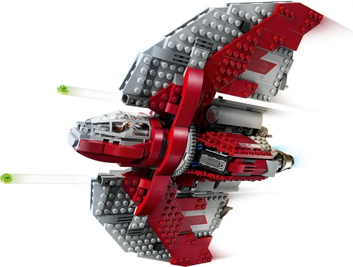 LEGO Star Wars 75362 Ahsoka Tano's T-6 Jedi Shuttle set, image 3