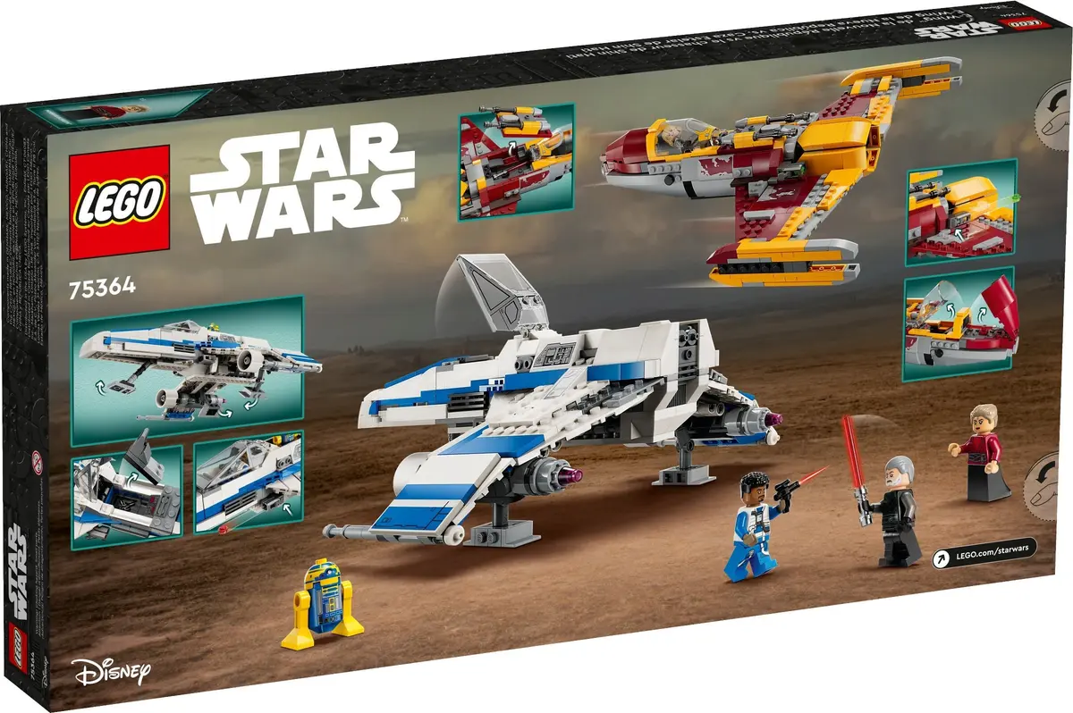 LEGO Star Wars 75364 New Republic E-wing vs. Shin Hati's Starfighter set, image 3