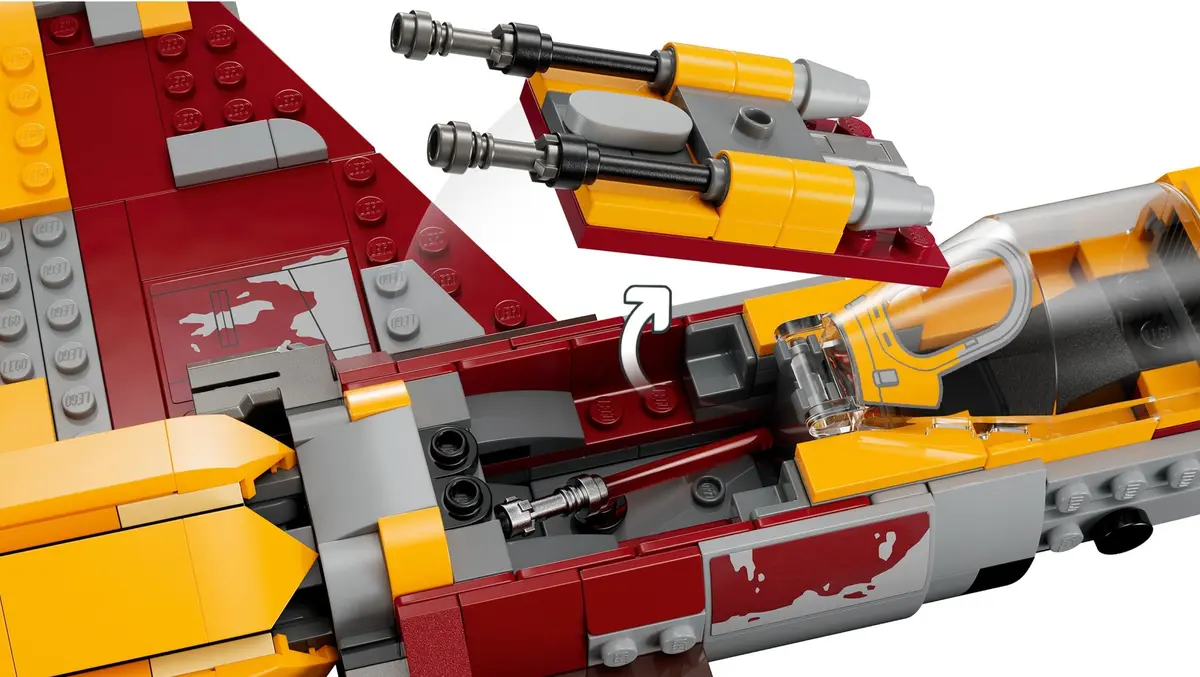 LEGO Star Wars 75364 New Republic E-wing vs. Shin Hati's Starfighter set, image 12