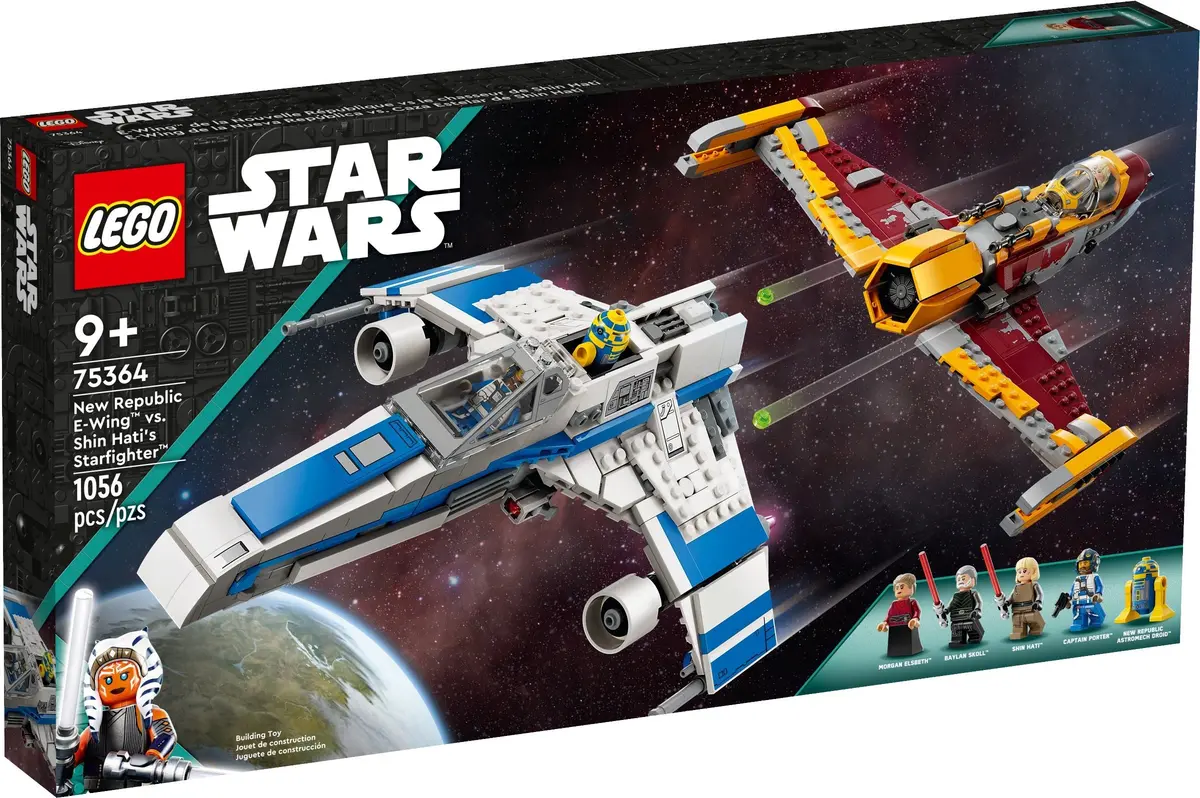 LEGO Star Wars 75364 New Republic E-wing vs. Shin Hati's Starfighter set, image 2