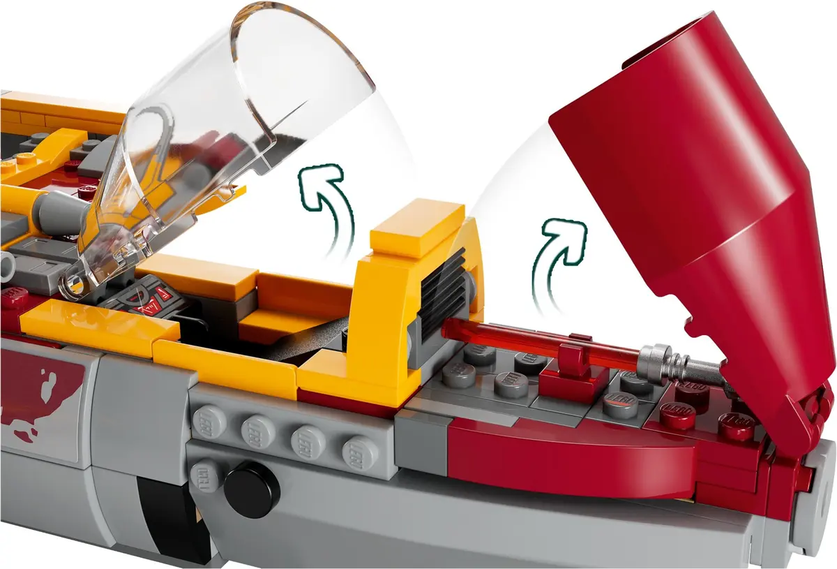 LEGO Star Wars 75364 New Republic E-wing vs. Shin Hati's Starfighter set, image 13