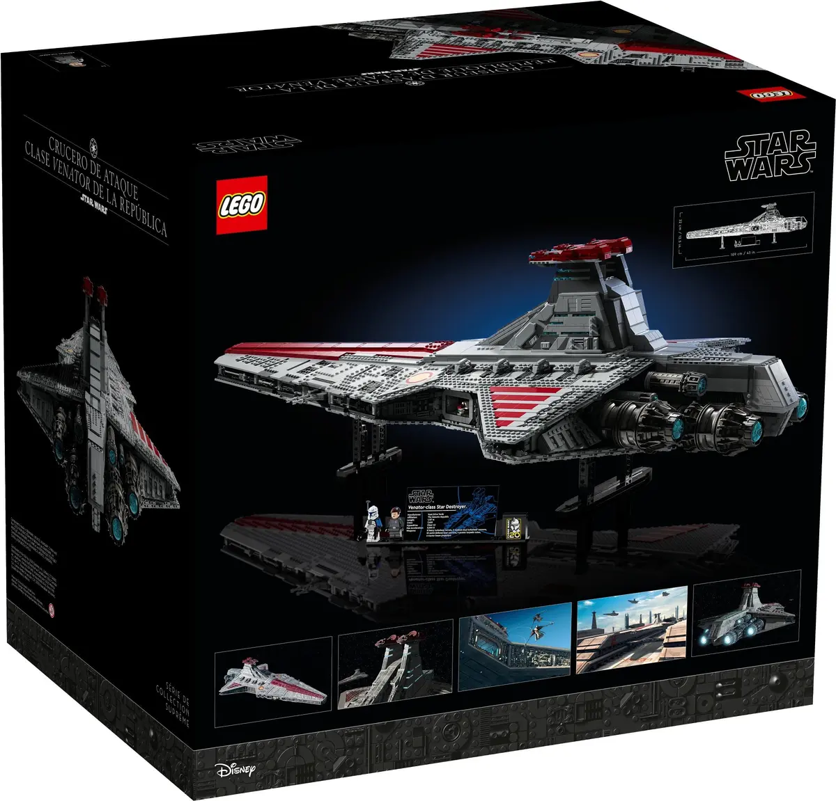 LEGO Star Wars 75367 Venator-class Republic Attack Cruiser set, image 13