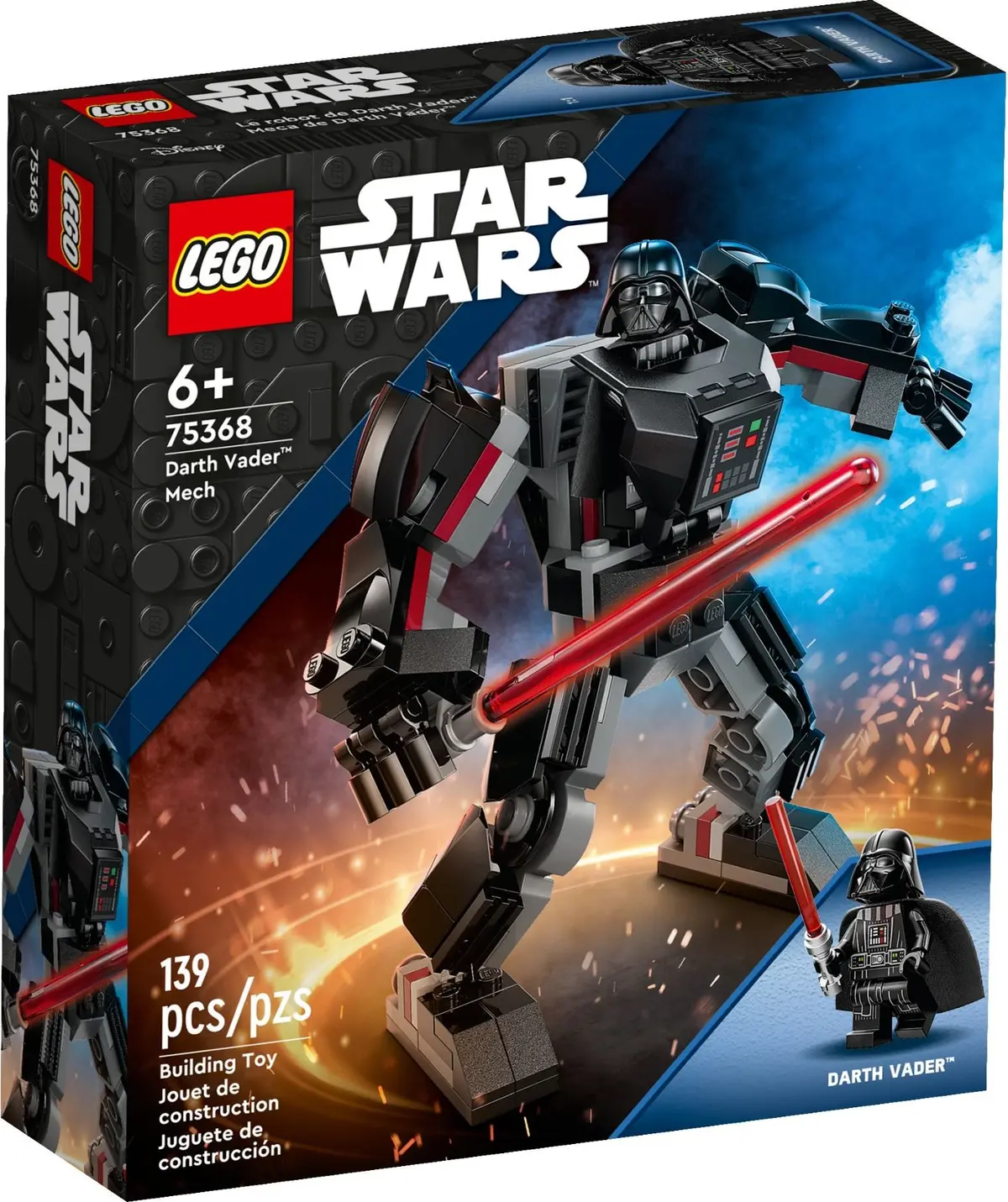 LEGO Star Wars 75368 Darth Vader Mech set, image 2