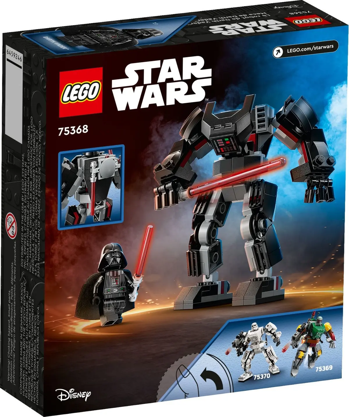 LEGO Star Wars 75368 Darth Vader Mech set, image 4