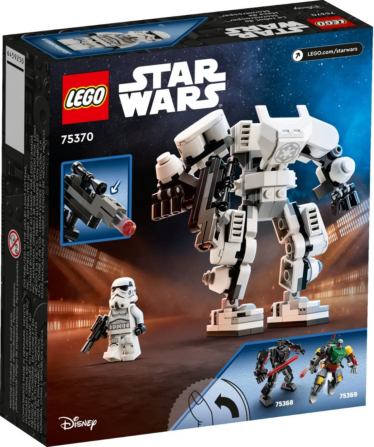 LEGO Star Wars 75370 Stormtrooper Mech set, image 4