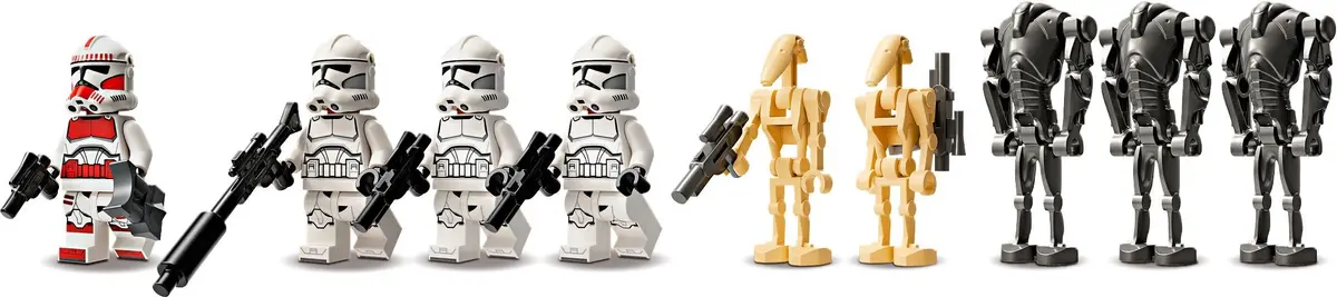 LEGO Star Wars 75372 Clone Trooper & Battle Droid Battle Pack set, image 5
