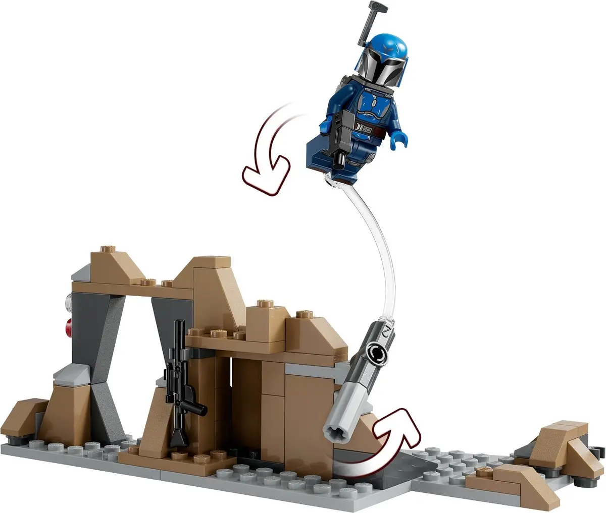 LEGO Star Wars 75373 Ambush on Mandalore Battle Pack set, image 3