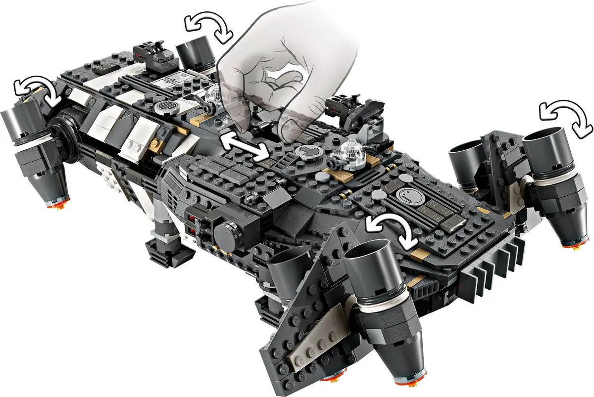 LEGO Star Wars 75374 The Onyx Cinder set, image 10