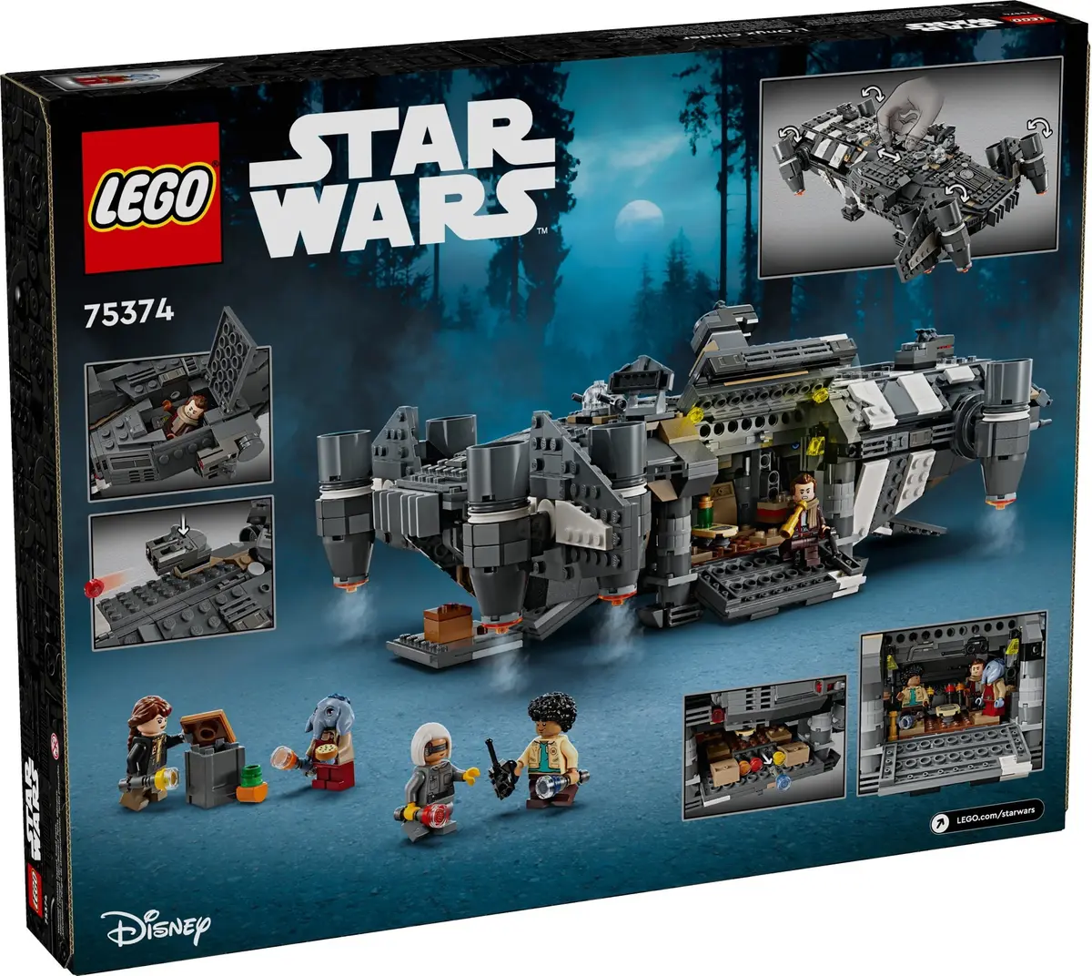 LEGO Star Wars 75374 The Onyx Cinder set, image 2