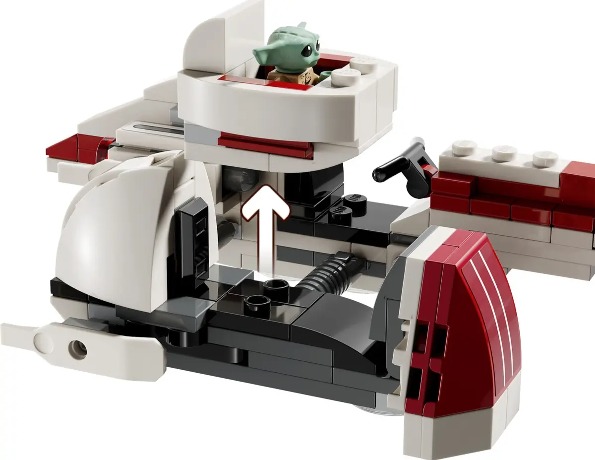 LEGO Star Wars 75378 BARC Speeder Escape set, image 4