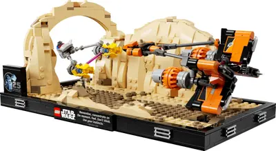 LEGO Star Wars 75380 Mos Espa Podrace Diorama set