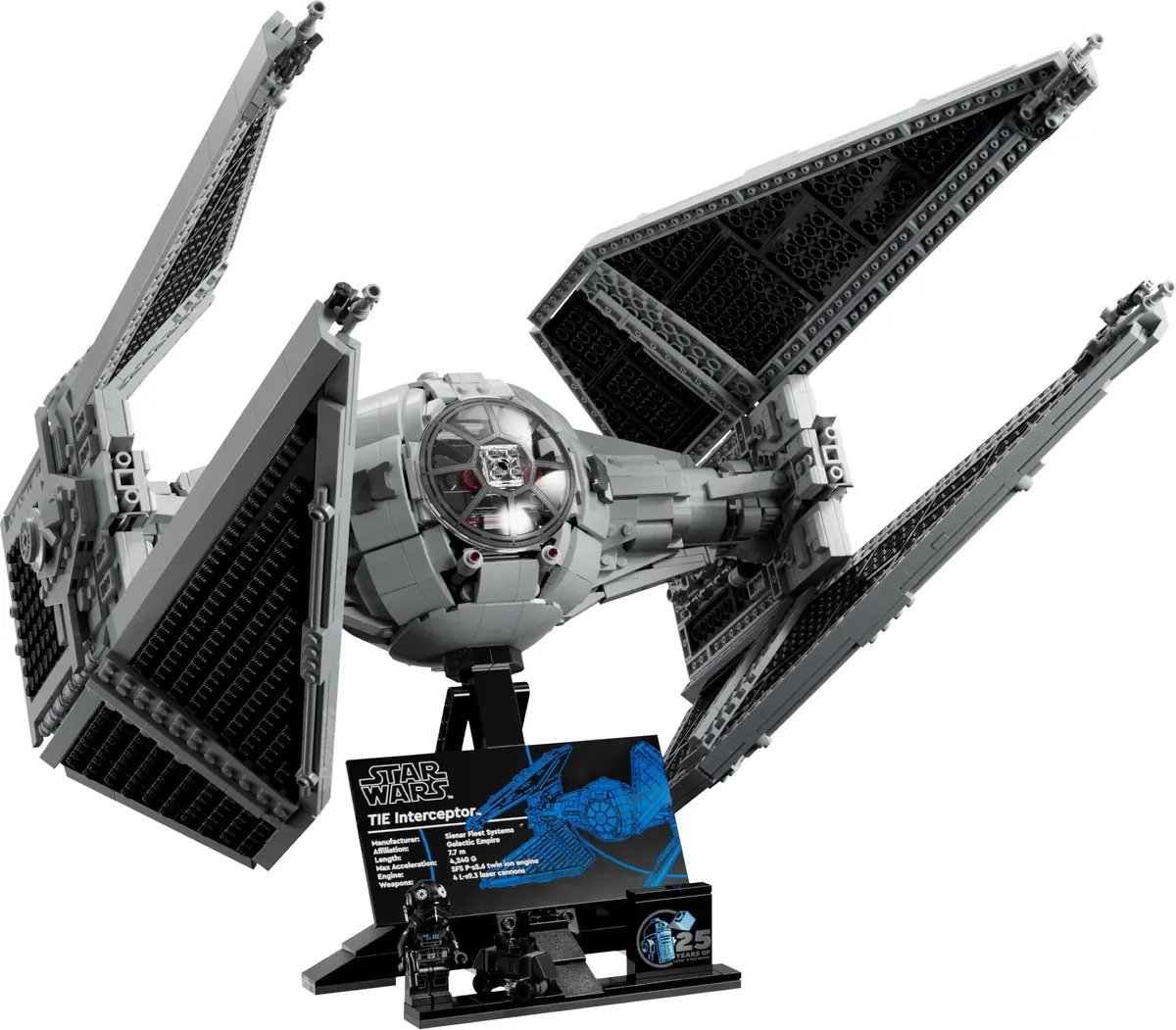LEGO Star Wars 75382 TIE Interceptor set