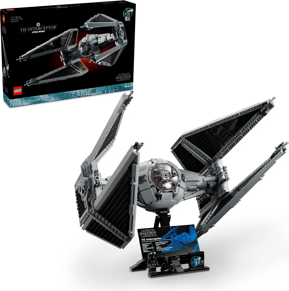 LEGO Star Wars 75382 TIE Interceptor set, image 8