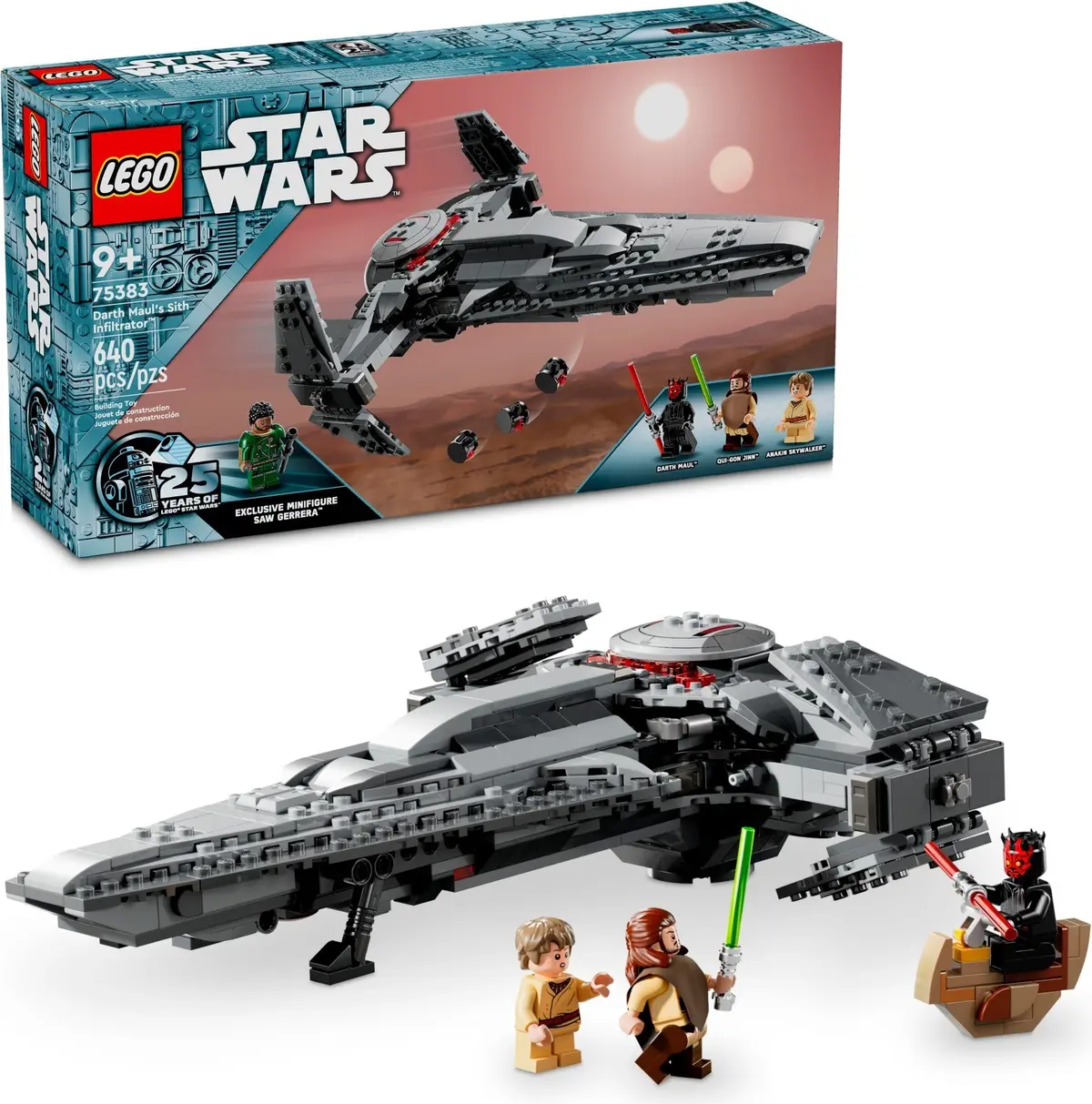 LEGO Star Wars 75383 Darth Maul's Sith Infiltrator set, image 7