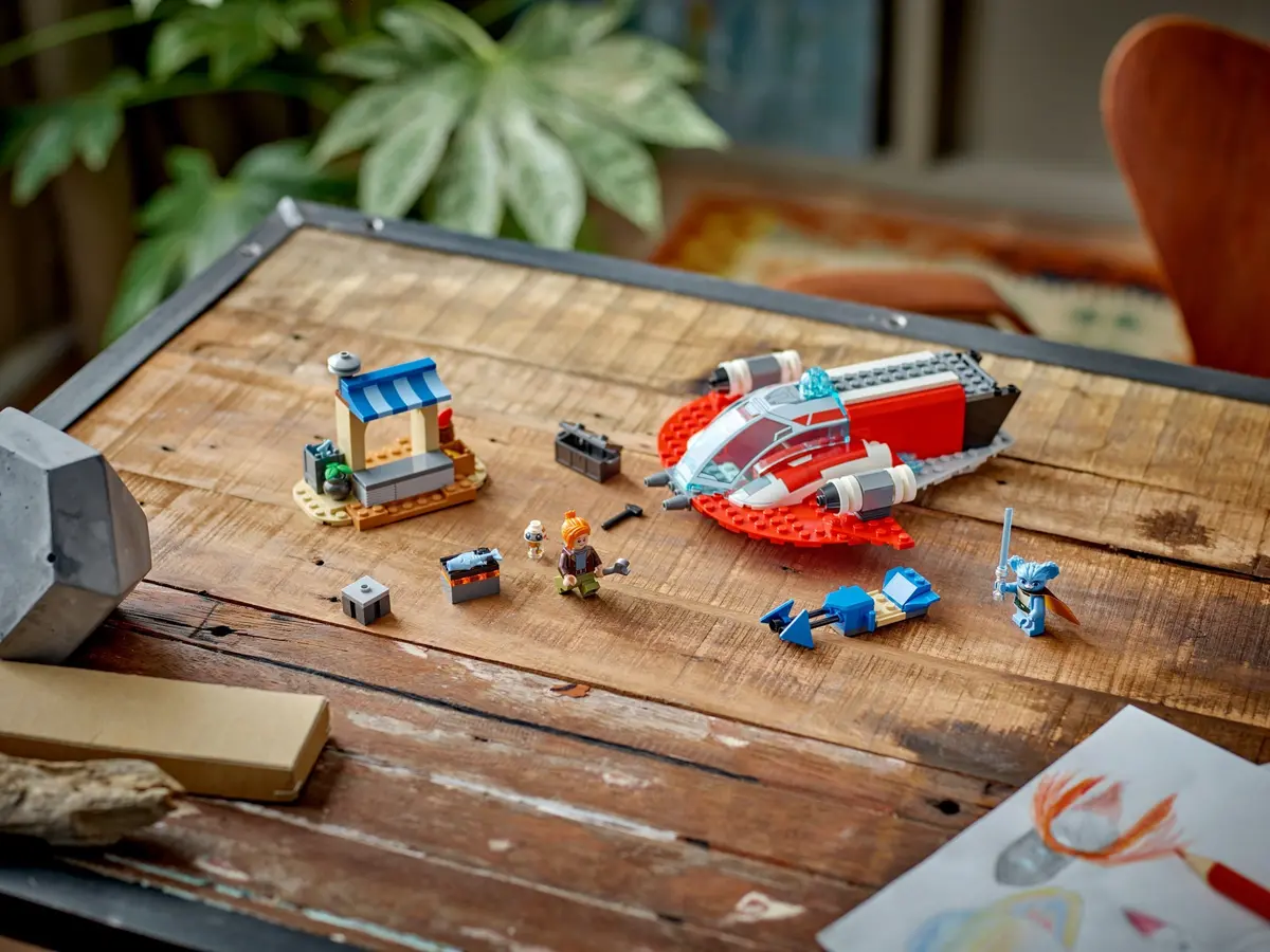 LEGO Star Wars 75384 The Crimson Firehawk set, image 10