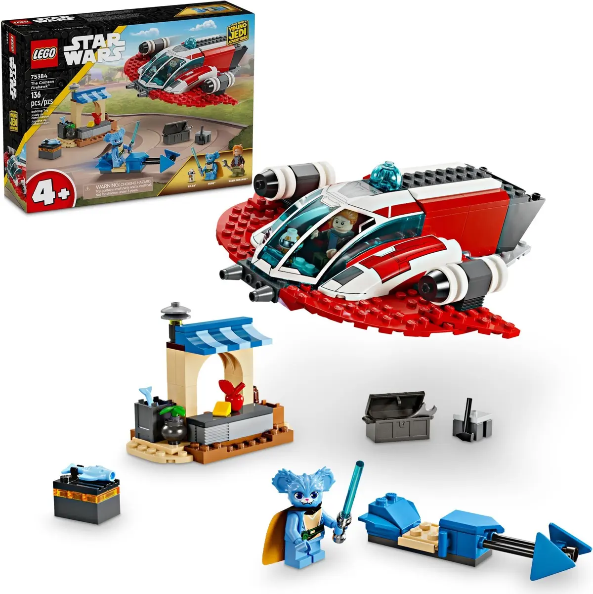 LEGO Star Wars 75384 The Crimson Firehawk set, image 2