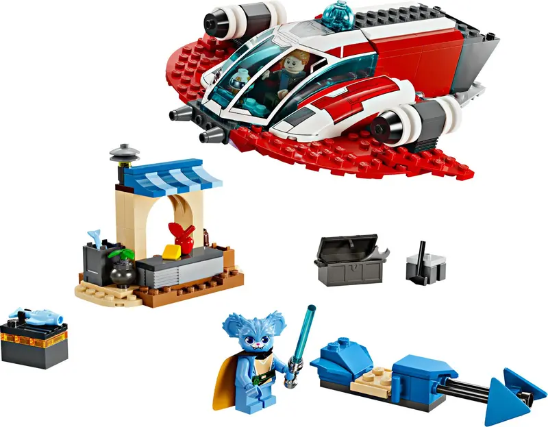 LEGO Star Wars 75384 The Crimson Firehawk set