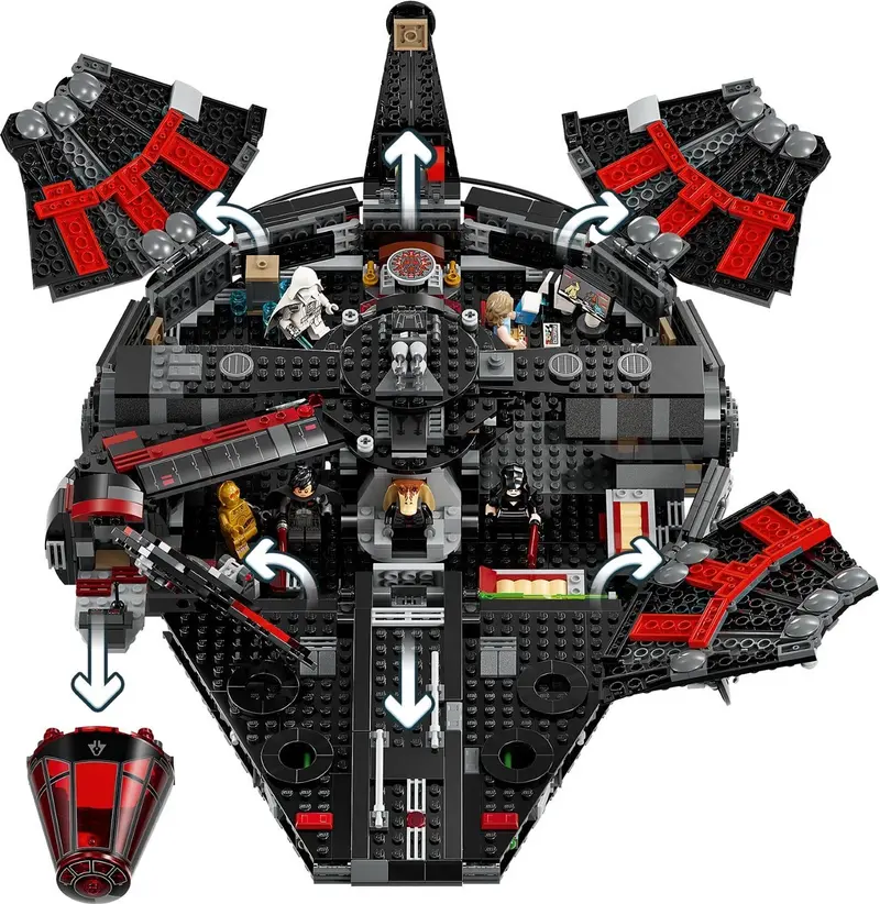 LEGO Star Wars 75389 The Dark Falcon set, image 13