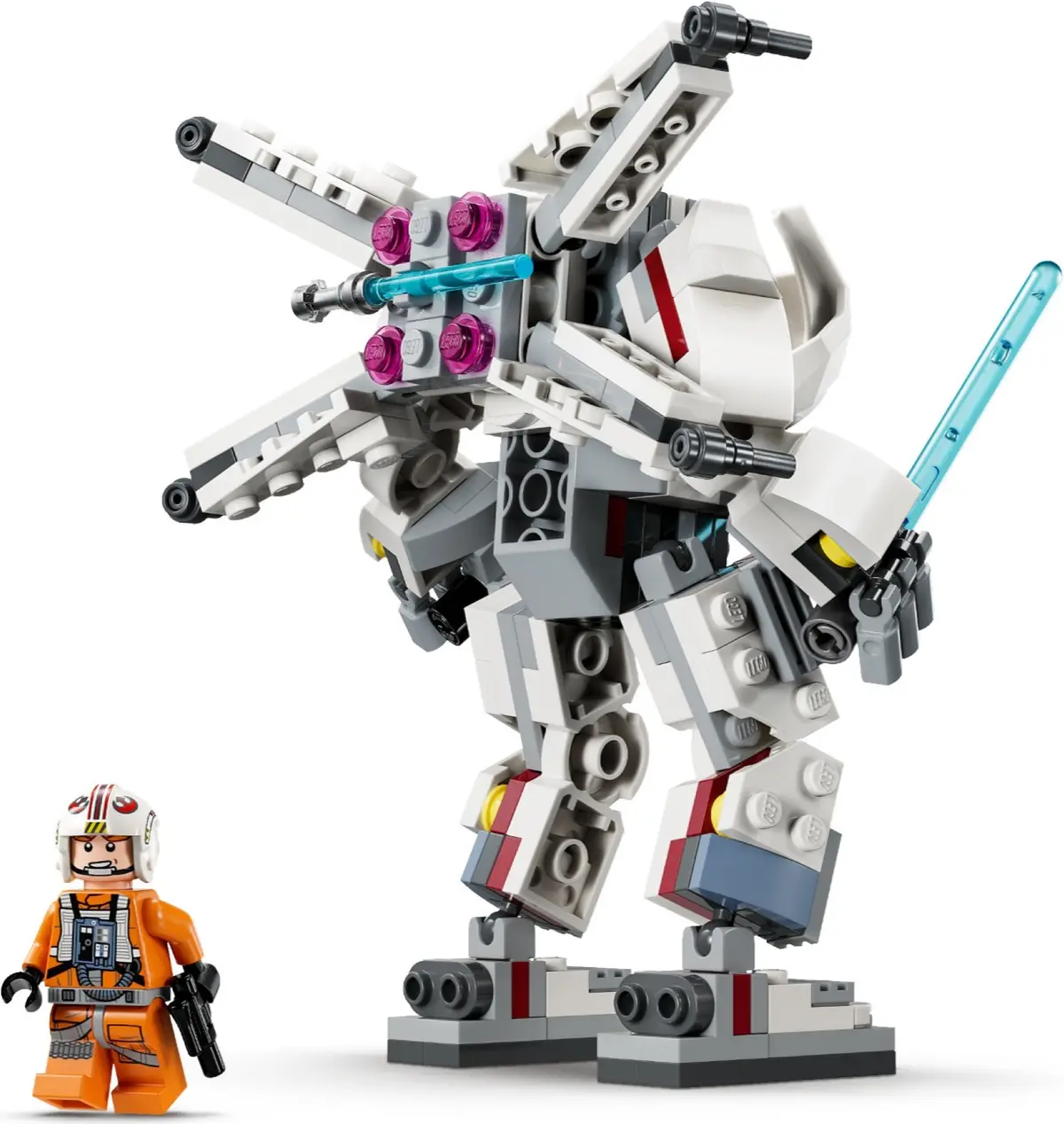 LEGO Star Wars 75390 Luke Skywalker X-wing Mech set, image 2